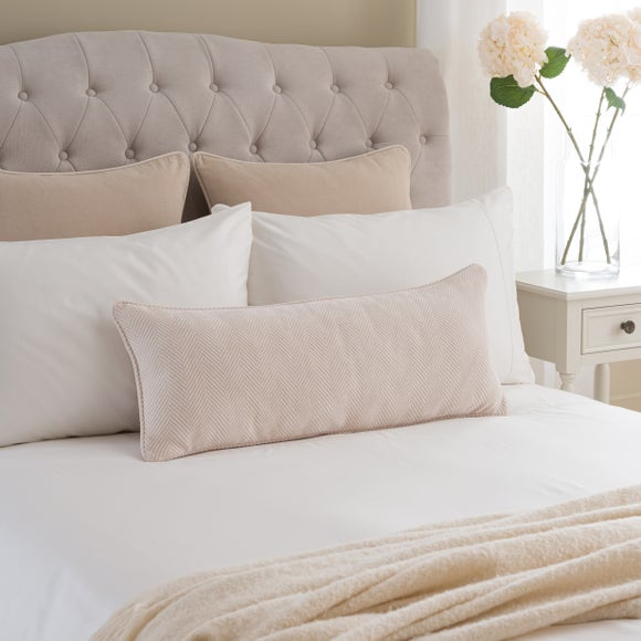 Soft Chenille Herringbone Rectangle Cushion