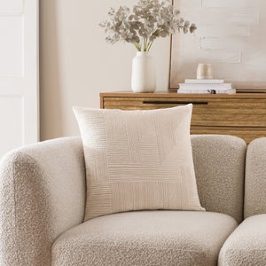 Geo Lines Square Cushion