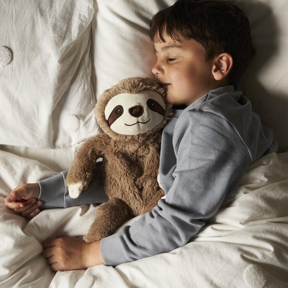 Click to view product details and reviews for Warmies Microwavable Junior Plush Sloth Hottie.