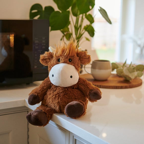 Warmies Microwavable Plush Highland Cow Hottie