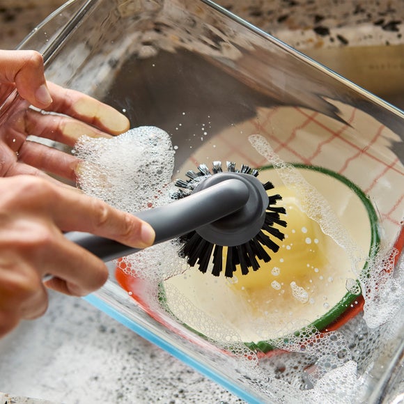 Click to view product details and reviews for Joseph Joseph Sinktech Dish Brush With Spare Head.
