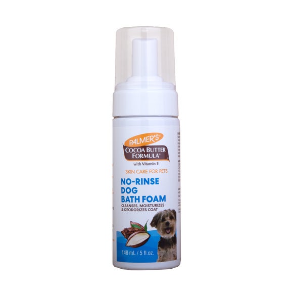 Palmers for Pets Moisturizing No Rinse Bath Foam with Cocoa Butter