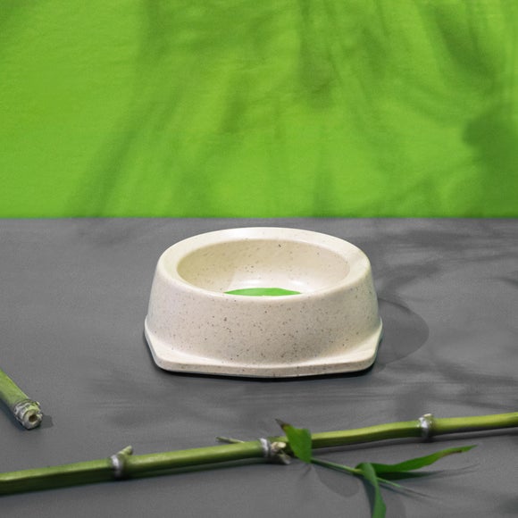 Set of 2 Bamboo Pet Bowls