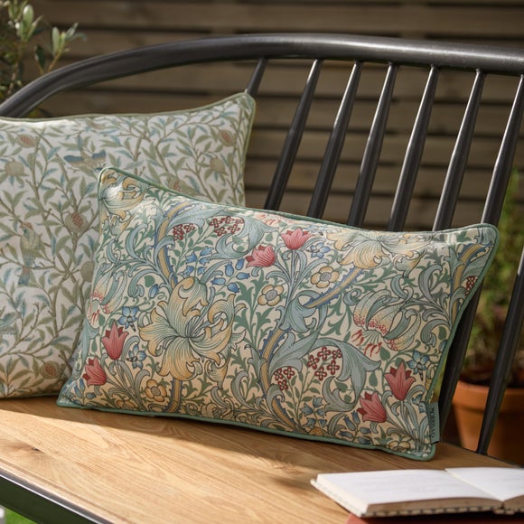 Morris & Co. Golden Lily Outdoor Rectangle Cushion
