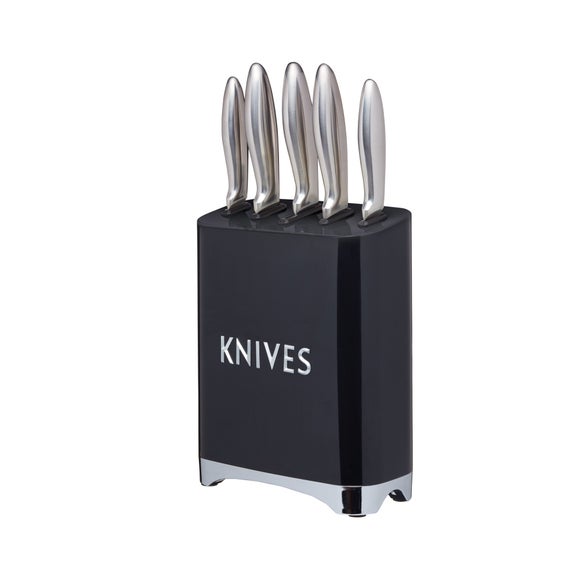 KitchenCraft 5 Piece Knife Block