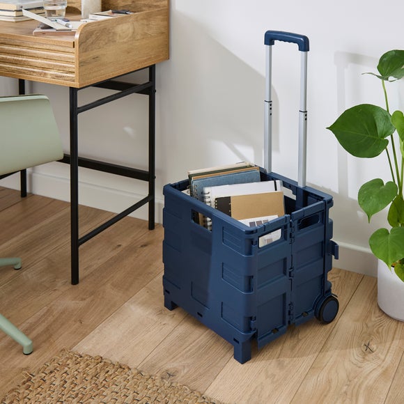 Folding Trolley Storage Crate