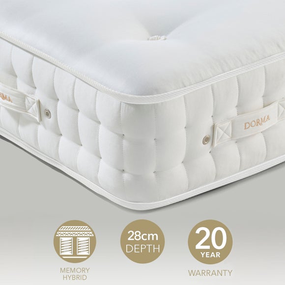 View Dorma Memory 2000 Pocket Memory Foam Hybrid Mattress View Dorma Memory 2000 Pocket Memory Foam Hybrid Mattress