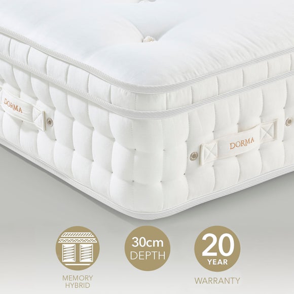 Dorma Memory 2000 Pocket Memory Foam Boxtop Hybrid Mattress