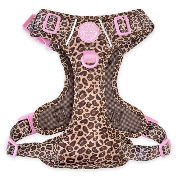 Pawsome Paws Boutique Leopard Print Tough Trails Harness