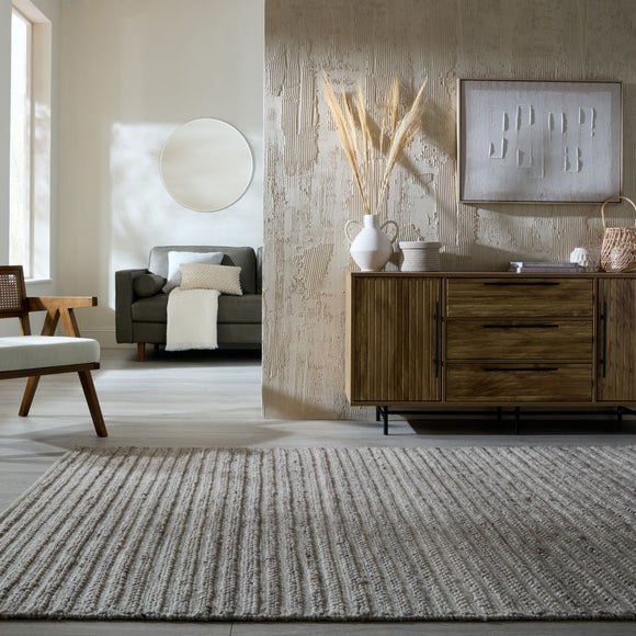 Tonal Textured Wool Rug