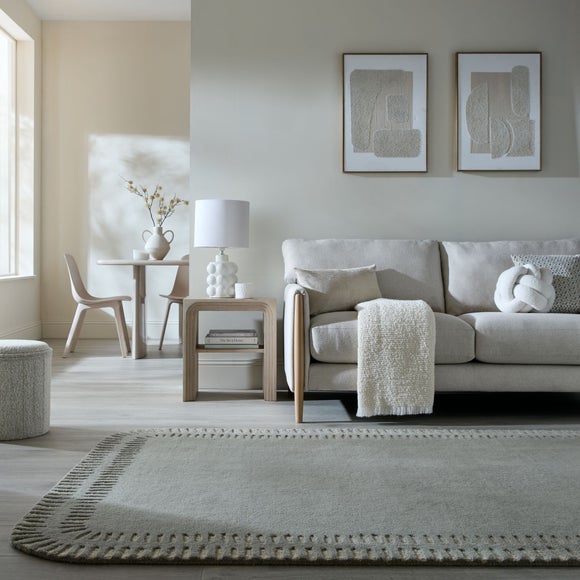 Abel Border Wool Rug