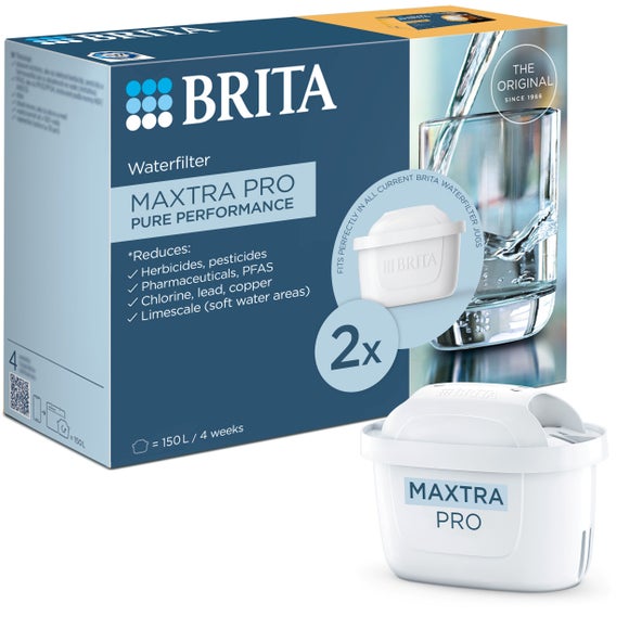 Set of 2 Brita MAXTRAPRO Pure Performance Filters