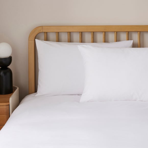 Click to view product details and reviews for Soft Cotton Plain Standard Pillowcase Pair.