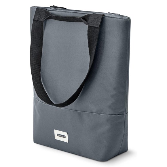 Black and Blum Insulated Tote Bag