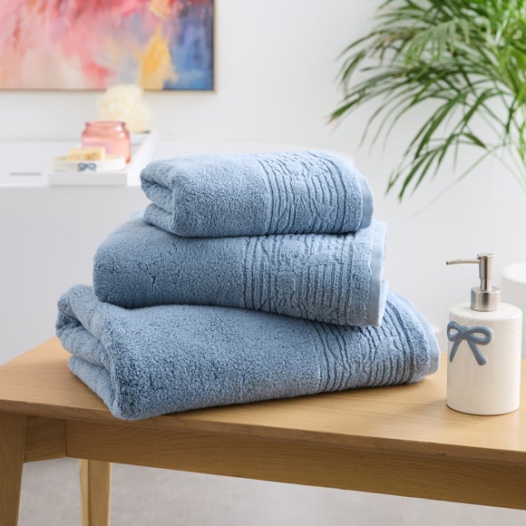 Bow Border Towel