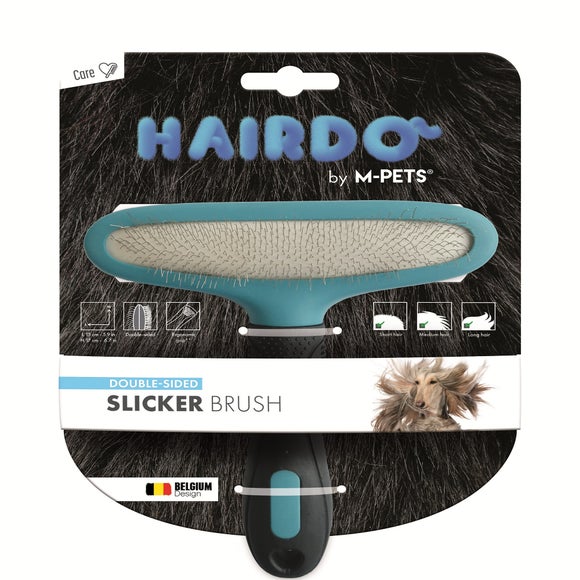 MPets Hairdo Double Sided Slicker Brush