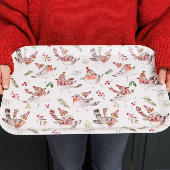 Mikasa TipperleyHill Robin Rectangle Serving Tray