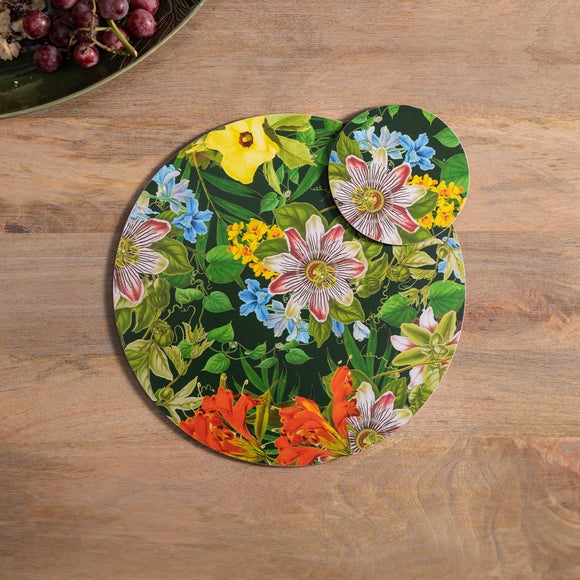 Creative Tops Set of 4 Tropical Cork Placemats
