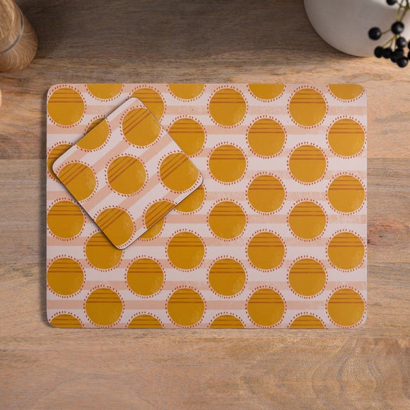 Creative Tops Set of 4 Spotty Cork Placemats