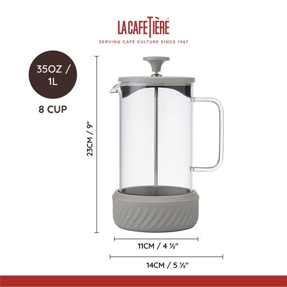 Photo 5 of La Cafetiere Zero 8 Cup Cafetiere