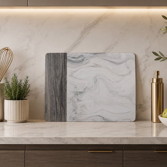 Creative Tops Pack of 4 Large Marble Placemats