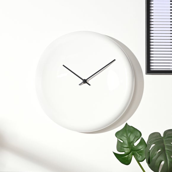 View Interval Ceramic Disc Round Wall Clock View Interval Ceramic Disc Round Wall Clock