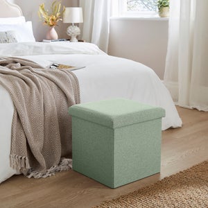 Herringbone Rectangle Ottoman