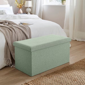 Herringbone Rectangle Ottoman