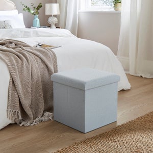 Herringbone Rectangle Ottoman