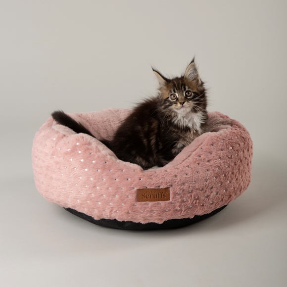 Scruffs My First Bed Starlight Puppy and Kitten Calming Round Bed