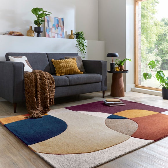 View Glow Wool Modern Rug View Glow Wool Modern Rug