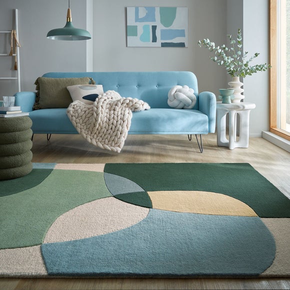 View Glow Wool Modern Rug View Glow Wool Modern Rug