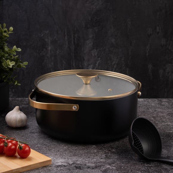 Aluminium Ceramic Stock Pot