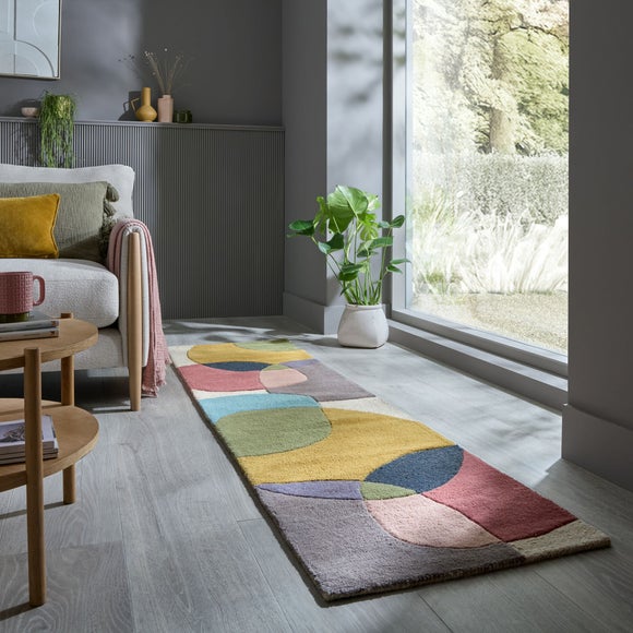 Glow Wool Modern Runner