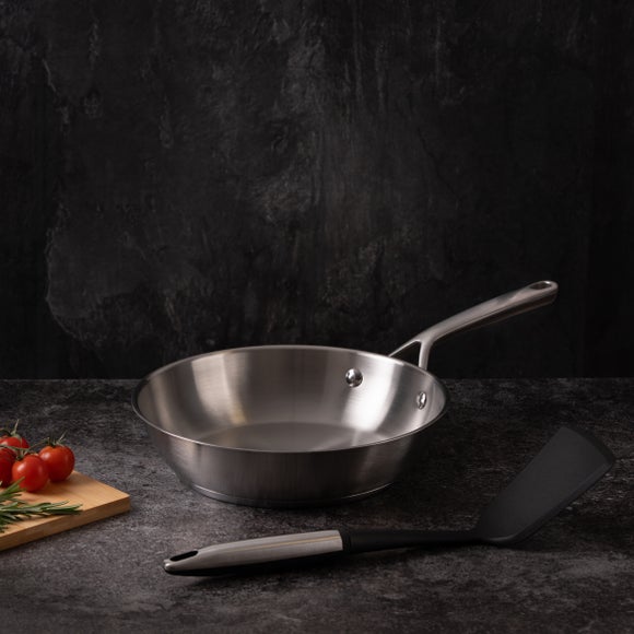 View Stainless Steel Frying Pan View Stainless Steel Frying Pan