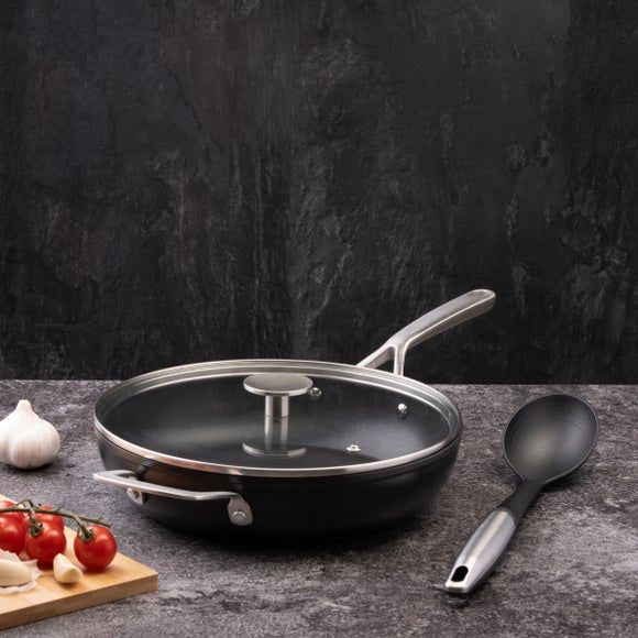 Hard Anodised Aluminium Everyday Pan, 26cm