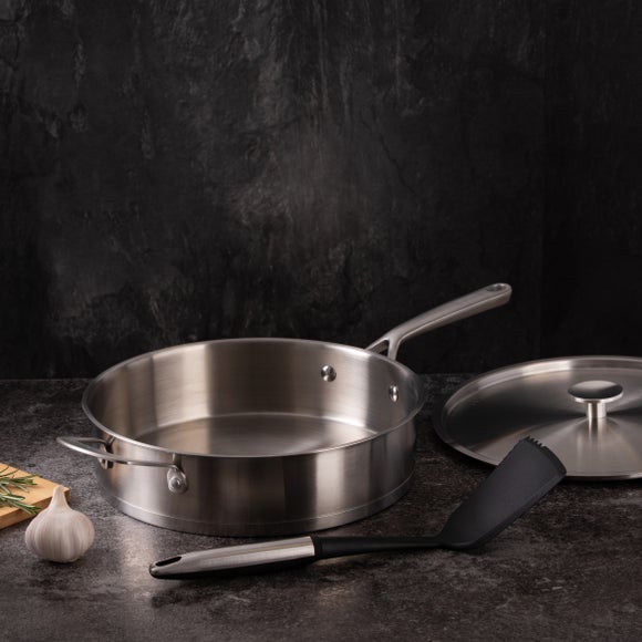 Stainless Steel 28cm Low Saute Pan