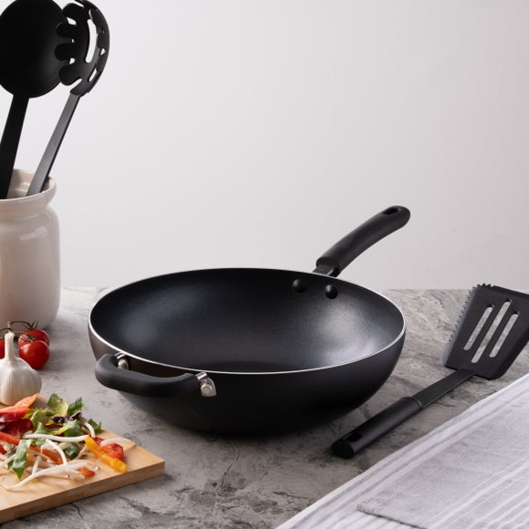 View Aluminium Open Stir Fry Pan- 28cm View Aluminium Open Stir Fry Pan- 28cm