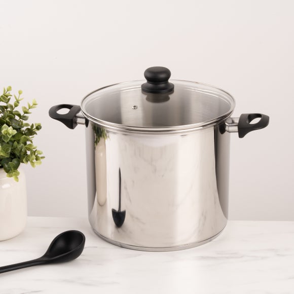 View Essentials Stainless Steel Stock Pot View Essentials Stainless Steel Stock Pot