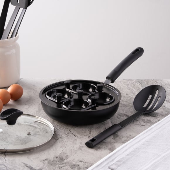 Aluminium Egg Poacher, 20cm