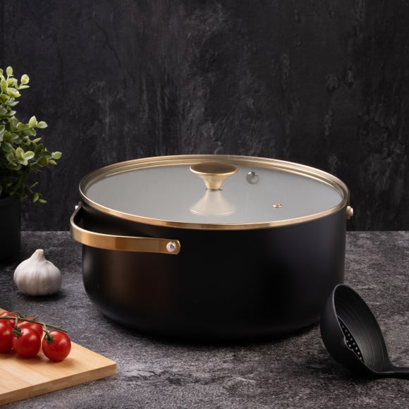Aluminium Ceramic Stock Pot