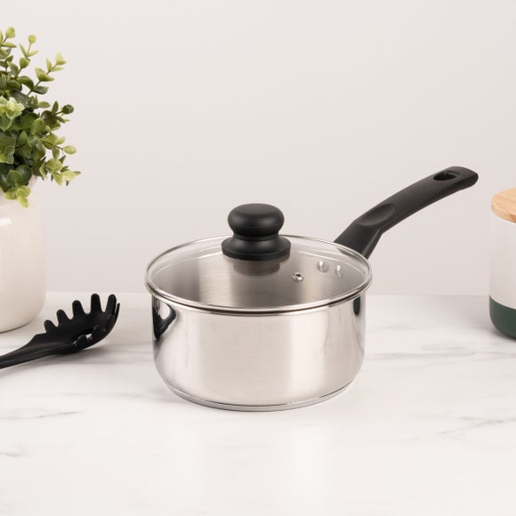 View Essentials Stainless Steel Saucepan View Essentials Stainless Steel Saucepan