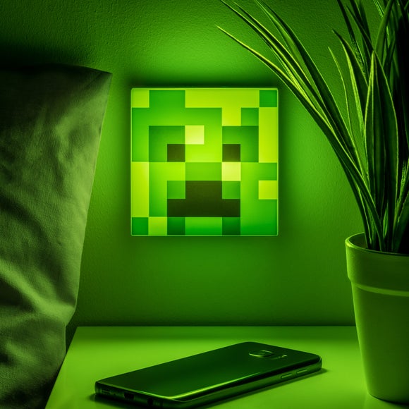 Minecraft Creeper Night Light