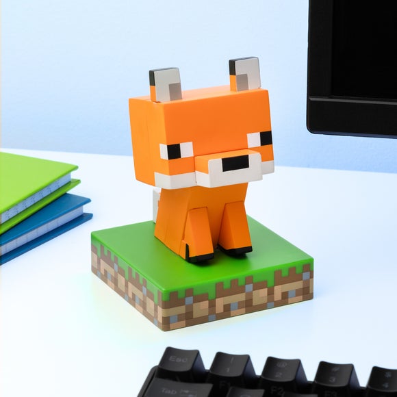 Minecraft Fox Icon Night Light