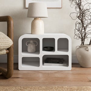 Drue Small Sculptural Shelving Unit