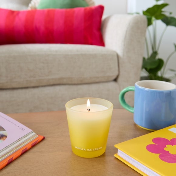 Vanilla Ice Cream Candle