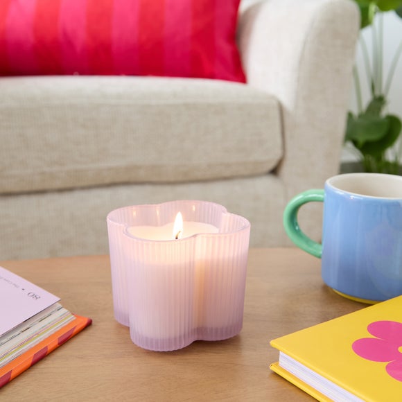 Summer Fruits Flower Candle