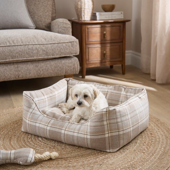 Check Print Pet Bed
