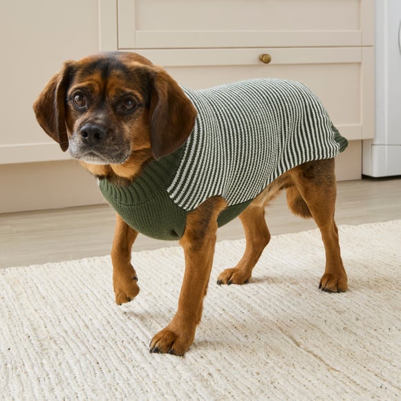 Striped Dog Jumper