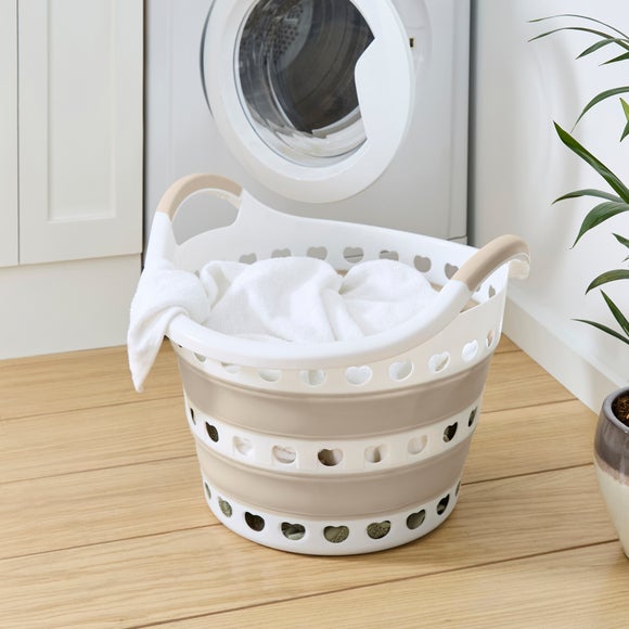 Collapsible Round Laundry Basket